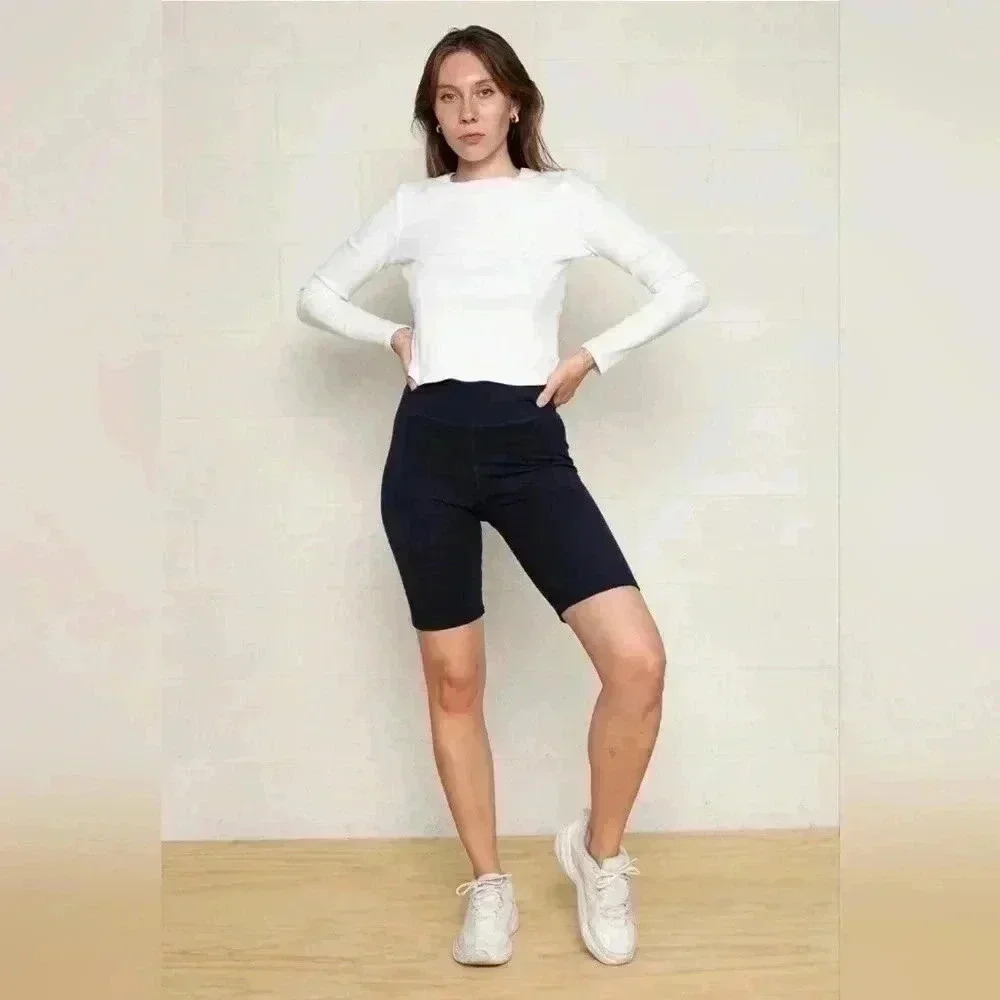 dani biker shorts in black by NLT New without Tags